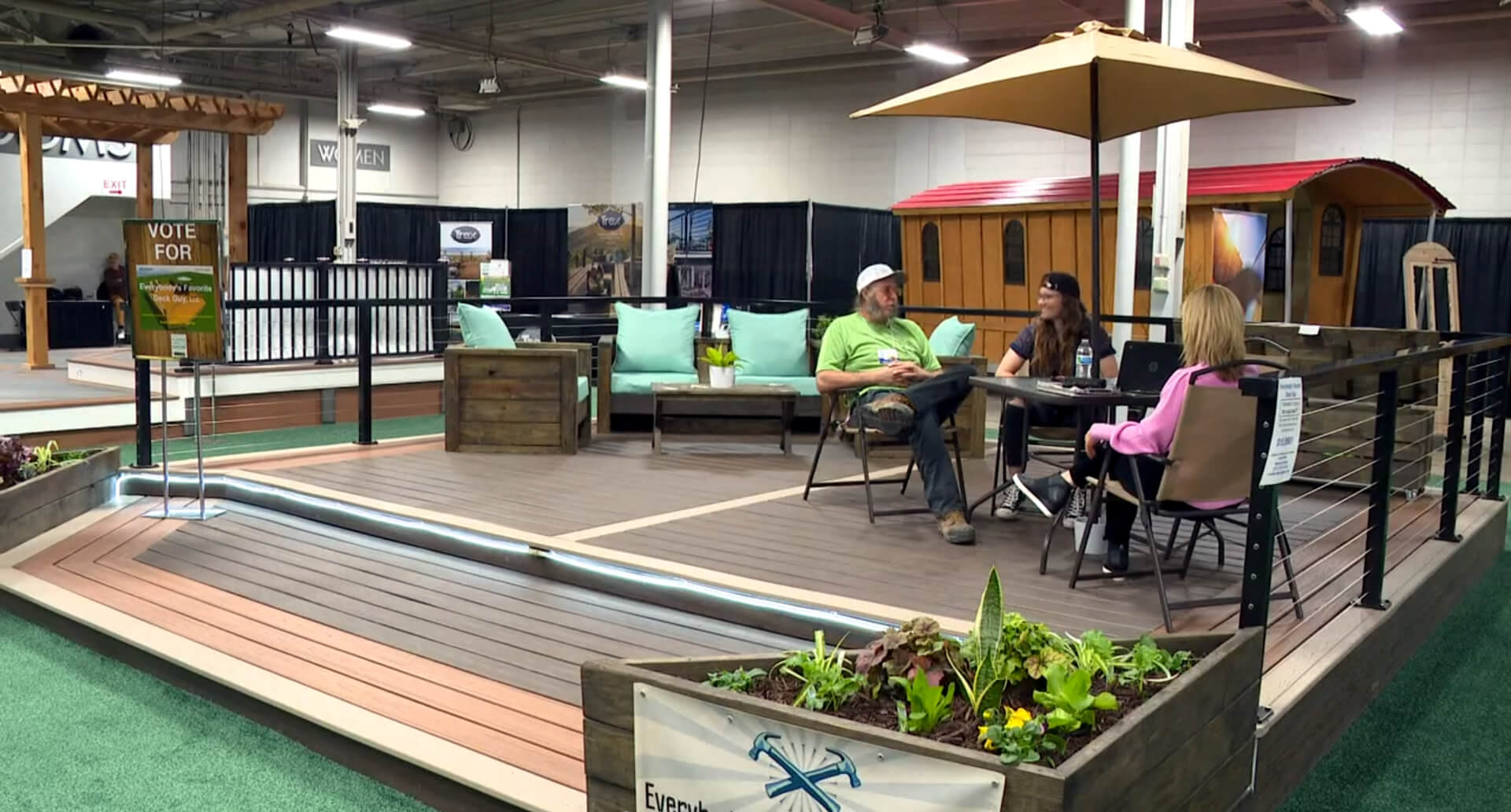 Our WINNING entry in the 2022 Indiana Flower and Patio Show Deck Wars! Our WINNING entry in the 2022 Indiana Flower and Patio Show Deck Wars!